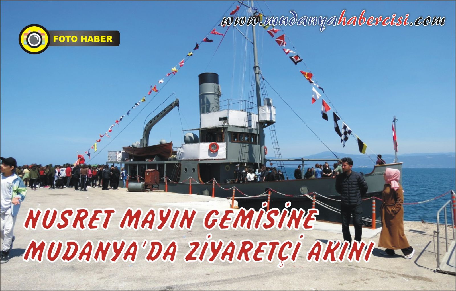 NUSRET MAYIN GEMSNE MUDANYA'DA ZYARET AKINI